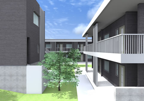 「高台に建つアパートメント」プロジェクト